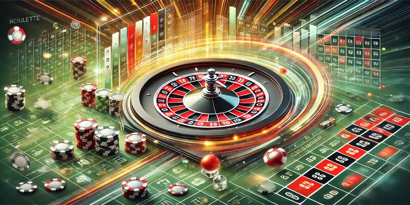 Roulette là trò chơi dựa trên vòng quay với nhiều lựa chọn cược